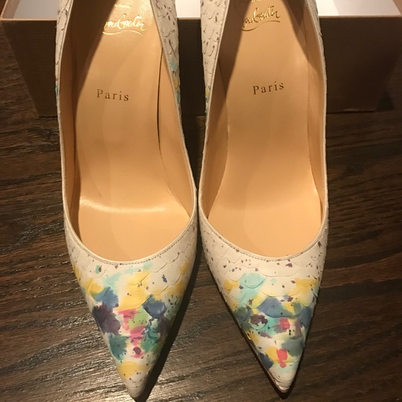 Christian Louboutin Shoes - RARE Christian Louboutin Pigalle Follies Python